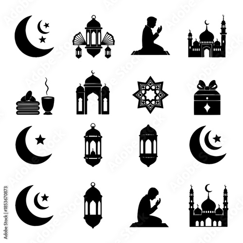 ramzan kareem silhouette pack