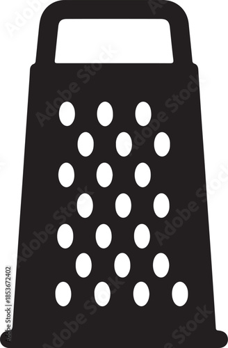 Black box cheese grater with handle