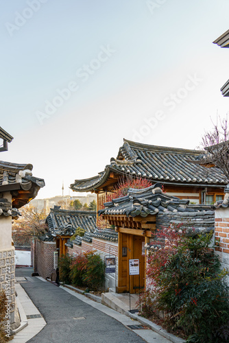 Canvas Print Winter in Seoul, Südlorea