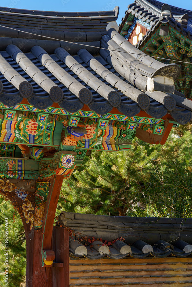 Fototapeta premium Winter in Seoul, Südlorea