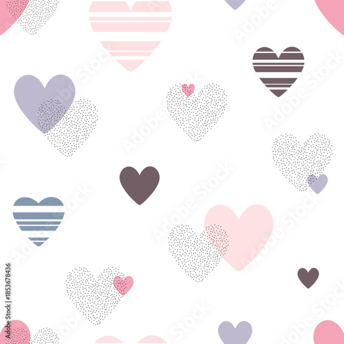 pattern with hearts