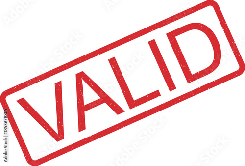 A decisive red grunge rubber stamp presenting the word CONFIRMED in capital letters diagonally over a pristine white area