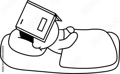 책과 자는 사람