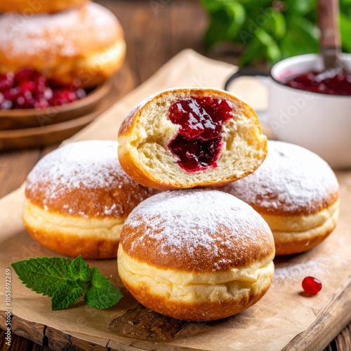 Wallpaper Mural Classic Cheeseburger with Golden Fries on a Wooden Table Torontodigital.ca