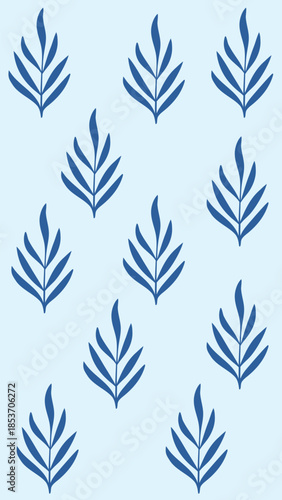 Seamless pattern with coral reef background wallpaper