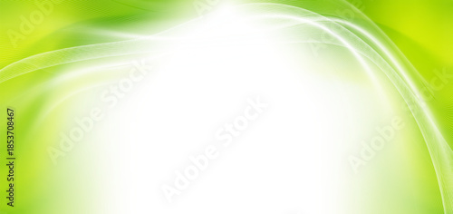 Green abstract vector background