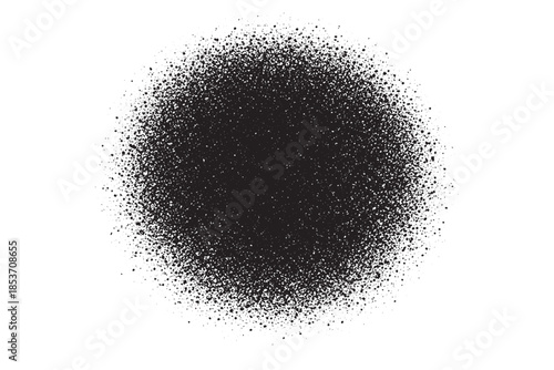 stain circle grain noise spray dot abstract pattern black 