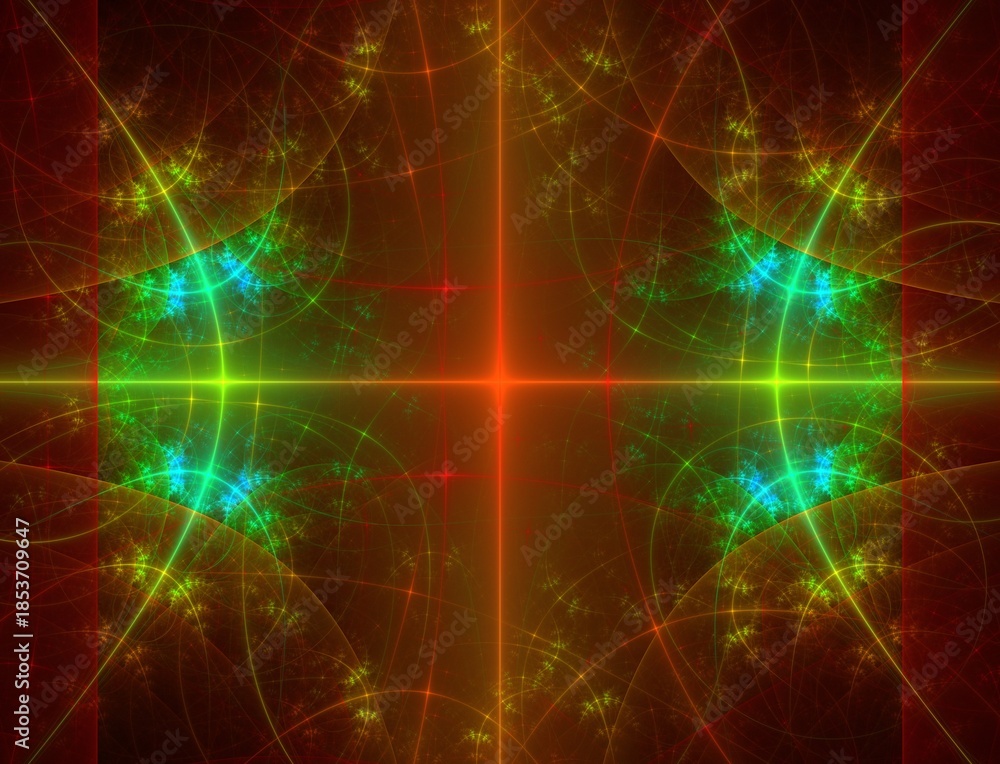 Obraz premium Imaginatory fractal abstract background Image