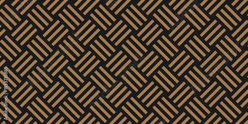 Minimal line Seamless geometric pattern with shapes. Decoration and maze ornament square wall tile.
