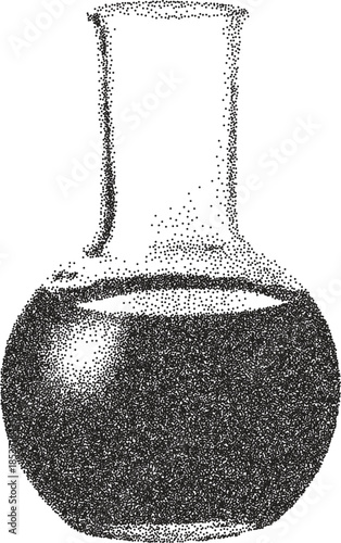 Wizard retro y2k stipple design witch halftone brutalist urban vector png with clear background, potion 2000s photocopy grunge tattoo gen z effect