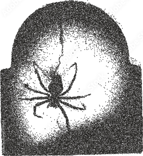 Tombstone y2k retro stipple art cemetery brutalist halftone vector png transparent, horror 2000s photocopy effect tattoo aesthetic