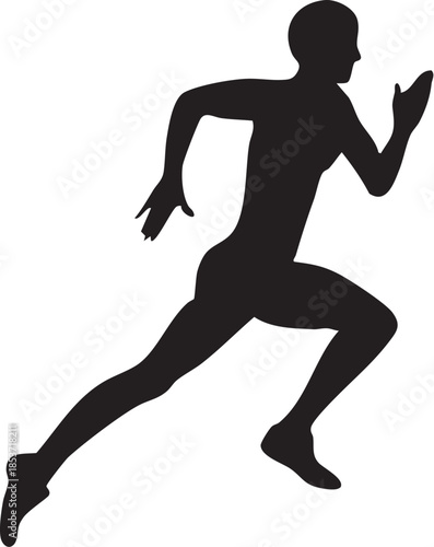 silhouette of person running, Running 5K run Sport, running man, physical Fitness, hand png