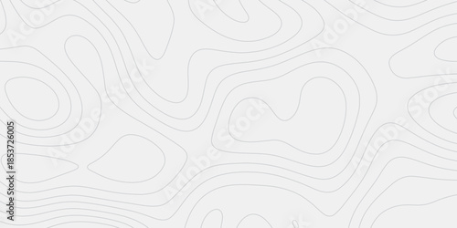 Classic Cartography Inspired Topographic Line Map
Seamless Monochrome Terrain Pattern with Flowing Lines