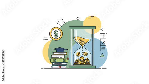 Education Investment Time is Money for Academic Success.