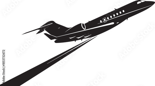 Military helicopter and jet fighter isolated on a white background vector illustration