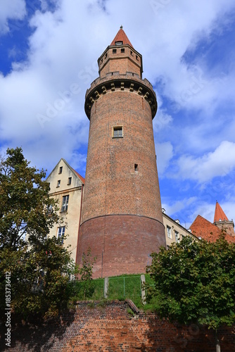 Zamek Piastowski w Legnicy. Legnica, województwo Dolnośląskie, Polska, Europa