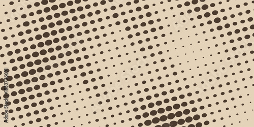Abstract Halftone Dot Pattern Background with Gradient Effect.