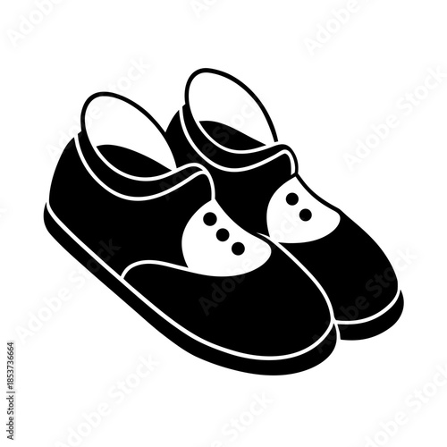 vector clip art baby shoes for web and graphic design