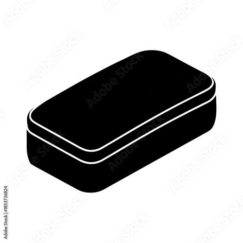 vector clip art bath soap bar on white background for web and graphic design