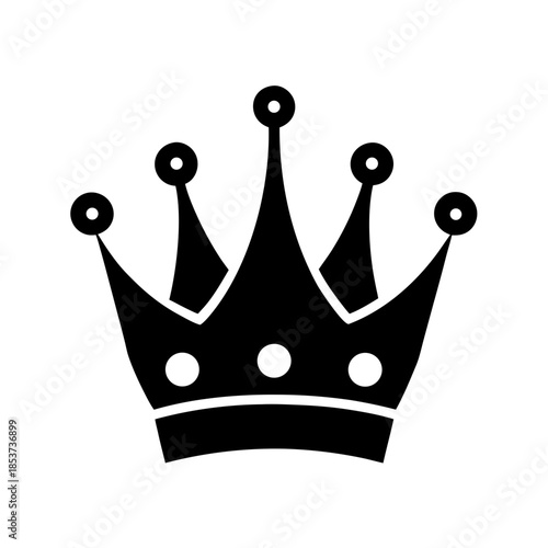 vector clip art birthday crown on white background for web and graphic design