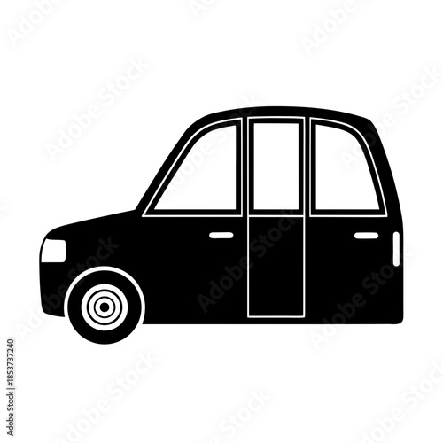 vector clip art car door on white background for web and graphic design