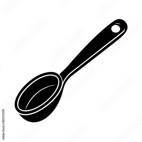 vector clip art coffee scoop on white background for web and graphic design