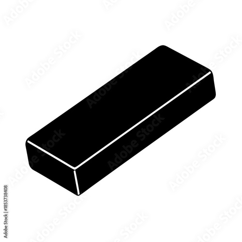vector clip art eraser on white background for web and graphic design