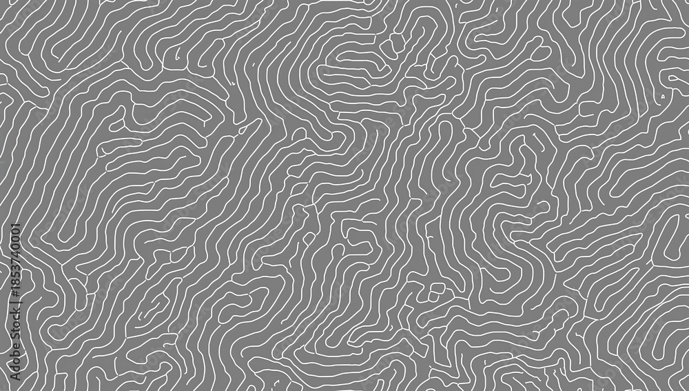 Obraz premium Contour Line Pattern for Outdoor Branding, Tech Interfaces, or Environmental Graphics