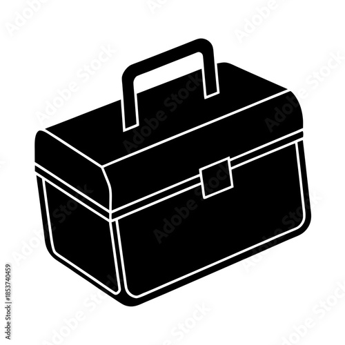 vector clip art lunchbox on white background for web and graphic design