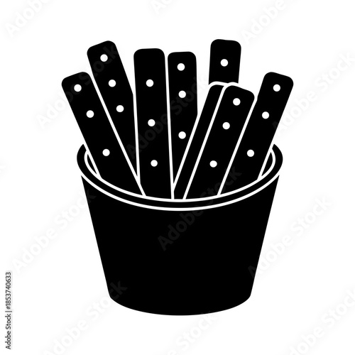 vector clip art mozzarella sticks for web and graphic design