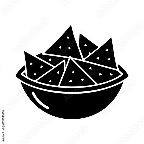 vector clip art nachos for web and graphic design