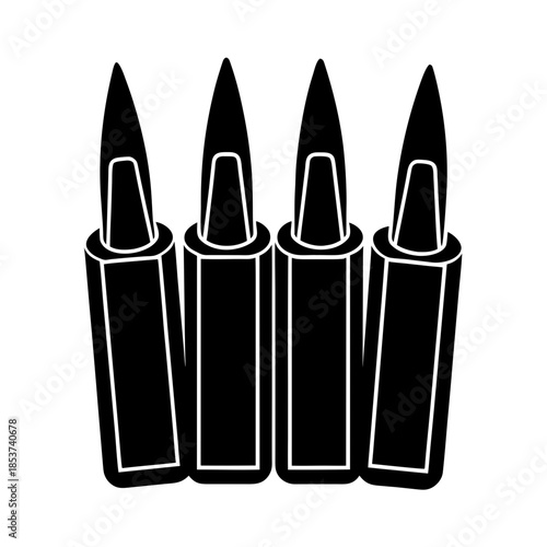 vector clip art nails pack on white background for web and graphic design