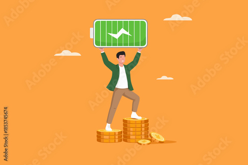 Low Energy Business Concept