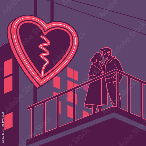 Valentine luxury gift box opening with floating.ai