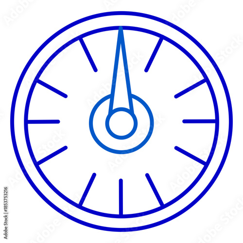 Digital Measurement Speedometer Gauge