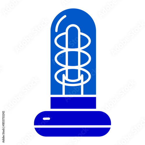 Blue Solid Power Cell