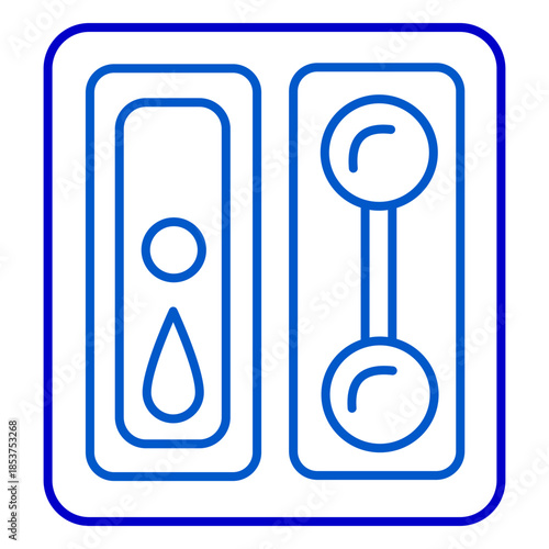 Futuristic Control Panel Switch