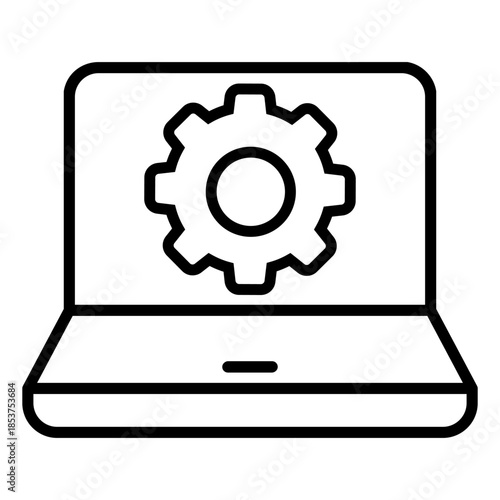 Settings icon. Setup Illustration sign. Support symbol. Fix or repair logo.