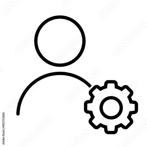 Settings icon. Setup Illustration sign. Support symbol. Fix or repair logo.