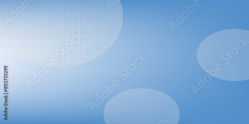 A blue background with gradient effect, dotted halftone texture. Modern smooth background with blue and white color scheme. Minimal halftone texture, halftone dotted background vector