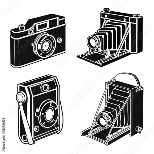 Vintage camera collection