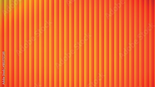 Bright orange vertical lines create a vibrant and eyecatching abstract background glass gradient