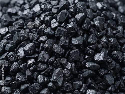 Textured Surface Of Anthracite Coal For Heating And Power Generation
