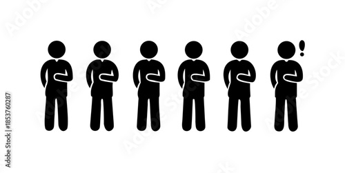 People waiting in line