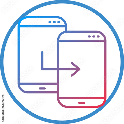 Clone Line Icon Style