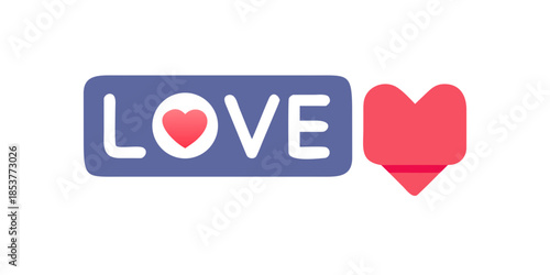 Love symbol with heart