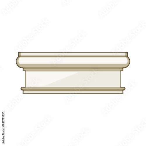 Decorative architectural baseboard molding shaping room interiors, providing a classic and clean finish where walls meet the floor in residential and commercial spaces