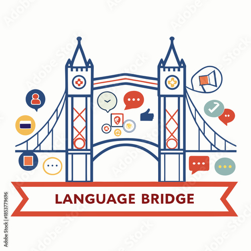Illustrated language bridge