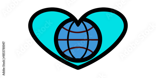 Global love symbol