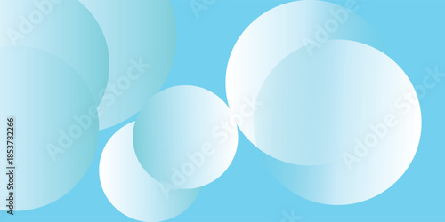 abstract background minimalist banner soft blue gradient. Vector EPS 10